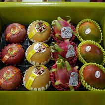 이색 설날 과일 선물세트 7종 청송 사과 배 선물세트 신고배 설선물세트 제주 한라봉 선물세트 애플망고 선물세트 미국 석류 용과 청송 부사 사과 이바지과일 + 보자기 선물용과일, 사과 배 선물세트 6kg 10~12과