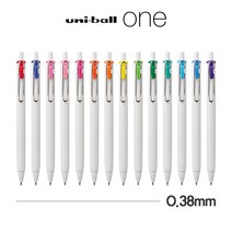 GOB946974유니 0.38mm 유니볼 원 UMN-S-38, 그린