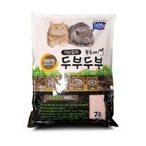 토퍼 두부두부 두부모래 일반입자 복숭아, 8개, 7L