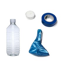 눈으로보는과학 풍선 공기대포만들기 키트 발달장난감 관찰놀이 화학교구 수업교재