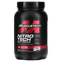 몬스터밀크 제로카브 크레아틴 MuscleTech Nitro Tech Whey Isolate Lean Muscle Builder 쿠키 앤 크림 907g2lbs