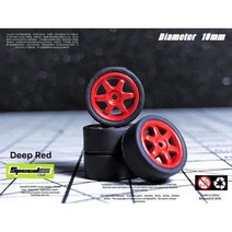 SpeedCG 1:64 ABS 바퀴 고무 타이어 유형 D 수정 부품 직경 10mm 모델 자동차 레이싱 차량 장난감 핫휠 Tomica, CHINA, SCGD18