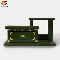 [오투아트] DIY 조선시대 미니목가구 만들기 - 공간문갑 미니어쳐, 그린
