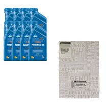 QM6 2.0 디젤 아랄 하이트로닉 R 5W30(8L) 르노 순정 필터 엔진오일세트, 19년9월이후, 1개