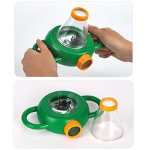 어린이집선물 곤충학습 손잡이관찰경장난감 유치원교구 채집통 돋보기 야외수업