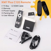 블랙박스왕 MECOOL-KM7 플러스 TV 박스 안드로이드 11 넷플릭스 4k 구글 2GB DDR4 16GB ROM 100M LAN 인터넷 S905Y4 홈 미디어 플레이어 셋톱, [03] 영국 플러그, [05] KM7 Plus C120, 05 KM7 Plus C120_03 영국 플러그