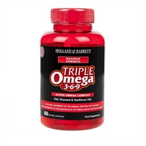 Holland & Barrett 홀랜드앤바렛 맥시멈 스트렝스 트리플 오메가369 콤플렉스 60정