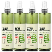 메이포레 리얼모이스처 99% 알로에베라 대용량 알로에 미스트 250ml, 4개