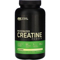 Optimum Nutrition 미분 크레아틴 분말 무맛 300g10.6oz, 기본