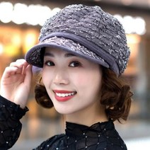 TANC Beststar 여춘추 캐주얼 숏챙 팔각모자 펄 호박모자