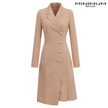 미니멈(MINIMUM) [미니멈] 언발 밑단 플리츠 원피스 MVAAWO2080_NC순천