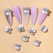 레진아트 재료 세트 만들기 3D 수지 네일 참 만화 귀여운 핑크 토끼 포옹 딸기 부품 액세서리 카와이 DIY 아트 장식 50 개, 15 X1692