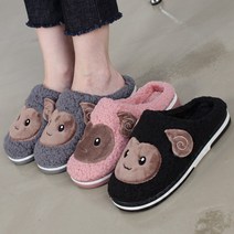 강북오빠 아메리칸 여성 M양캐릭터 털 슬리퍼 실내화 사무실