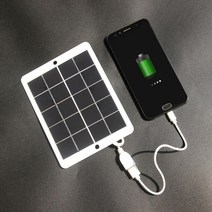 태양광패널 3w 5v usb 전지 패널 휴대 전화 열 충전기 발전기 전원 은행 야외 열, 협력사