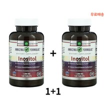 어메이징뉴트리션 Amazing Nutrition 이노시톨 1000mcg 120정 X2팩, 1개