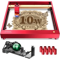 XTool D1 Pro 10W 레이저 조각기 커팅 머신 RA2 4-in-1 로터리 DIY 커터 휴대용, 01 D1 Pro 10W RA2 Pro_03 미국