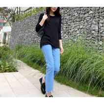 엔젤로즈샵 무지 데일리 긴팔 티셔츠