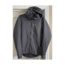 아크테릭스바람막이 아크테릭스 프로톤 LT 후디 Logo Cloud Gray Insulated Stretch 자켓 Men Sz S!
