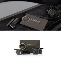 화물차블랙박스 D-FORCE S1 4채널 12.3인치 와이드 터치스크린 상용차 카라반 캠핑카 WI-FI를 통한 스마트폰 연동, 디포스S1+T PLAY HUD Q+와이파이동글