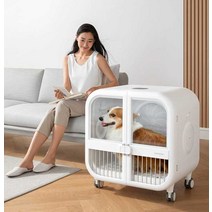 대형견 펫드라이룸 대형 펫드라이기 135L, (135L)Hrmann 애완동물 지능형 건조함 울트라