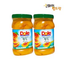 Dole 돌 후룻바틀 666g 황도 망고 파인애플 트로피칼 혼합구성, 1box, 황도2개