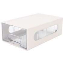 튼튼한수납식 쉽고편리한정리 스티커정리함 럭셔리수납박스 투명책상보관함 좁은공관활용박스