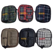 파크골프채 파우치 가방 힙색 볼 홀더, 파우치-브라운