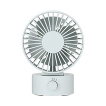 무인양품 MUJI USB 데스크팬(저소음), 블루, C9S1020