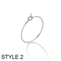 20 개몫 316l 스테인레스 스틸 큰 원형 귀 와이어 후프 귀걸이 재료 diy 귀걸이 기본 earwires 보석 결과 만들기