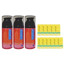 맥스클리닉 오일 투 폼클렌저 110g X 3 + 5gX11매 - 로즈 비타민 브라이트닝