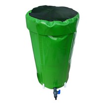 빗물받이 통 접이식 물탱크 물 저장고 휴대용 대용량, 50L 직경 40높이 50cm