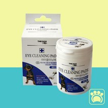 강아지 눈물자국 패드 눈꼽 세정제 티슈 눈꼽제거 눈물 세정 솜 물티슈 40매, 1개