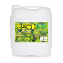 산케미칼 핸드퓨어 그린 젤비누 18.75L 대용량 젤타입 물비누 액체비누 리필 대명크린, 1개