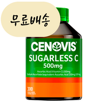 세노비스 무설탕 씹어먹는 비타민C 500mg 300개입 해외직구, 1개, 300개