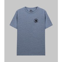 FJALLRAVEN 피엘라벤 남성 1960 로고 티셔츠 엉클 블루/멜란지 87313/520-999 LOGO T-SHIRT M UNCLE BLUE/MELANGE