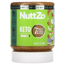 Nuttzo 케토 버터 7가지 견과 & 씨앗 크런치 340g(12oz) 1팩