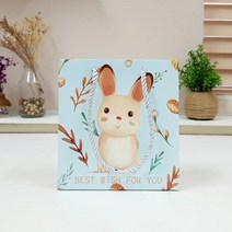 el888 ABM 큐티래빗쇼핑백블루소10개 쇼핑백/에코백/종이봉투/종이백/선물쇼핑백, 본상품