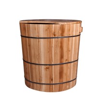 편백 나무 욕조 가정용 간이 히노끼 숙소 반신욕 스파, 10. 70x70(지름x높이) 1.7m