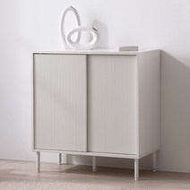 인터데코 모델하우스에서 본듯한 슬라이딩 수납장 KC665, 화이트