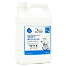 코코브라운 베이킹소다 반려동물 탈취제 베이비파우더, 1개, 4L