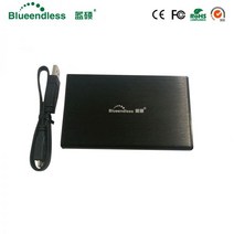USB 외장하드 HDD Blueendless-BU23T 알루미늄 2.5 인치 hdd 케이스 3.0 to Sata 6Gbps 고속 휴대용 하드 디스크 드라이브 외장 테라바이트, 2TB_6, 2TB