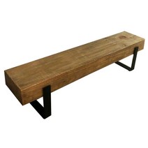 통나무벤치 고재 벤치 평벤치 우드 대기석 아파트, C.100X35X40 (길이  너비 및 높이) 나무 두