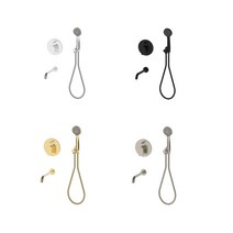 매립 욕조수전세트 폰타나 칼리스토 TF-B5700C 크롬 블랙 골드 무광니켈