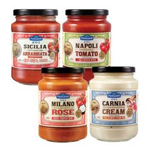 폰타나 파스타소스 로제1+토마토1+아라비아따1+머쉬룸1+면 250g 증정, 파스타소스 로제1+토마토1+아라
