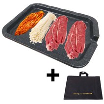 기름안튀는 연기안나는 냄새안나는 불판 매직쿡킹팬+보관전용가방, 1개, 매직쿡킹팬3호