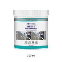 방수 실란트 이전트 투명 접착제화장실 안티 누출 나노 접착제지붕 수리 깨진 트래핑 주방 접착제, 11 300ml