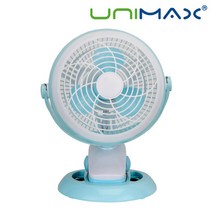유니맥스 UMF-1801LC 미니 탁상 클립형 USB 선풍기
