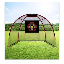 골프 그물 연습 골프스윙네트 텐트형 연습장 야외, 단품