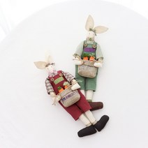 바지 당근 토끼 한국수작업 인형 인테리어 집들이 수공예 품 벽 선물 만들기 소형 용 장식 소품 집, 상품선택, 빨강