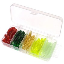 건강-드림_암산코리아 그럽웜 소프트베이트 5cm 50개 세트 루어 낚시 배스미끼 용윔 바다 미끼 인공_rjsrkdemf, 건강드-림-상품*